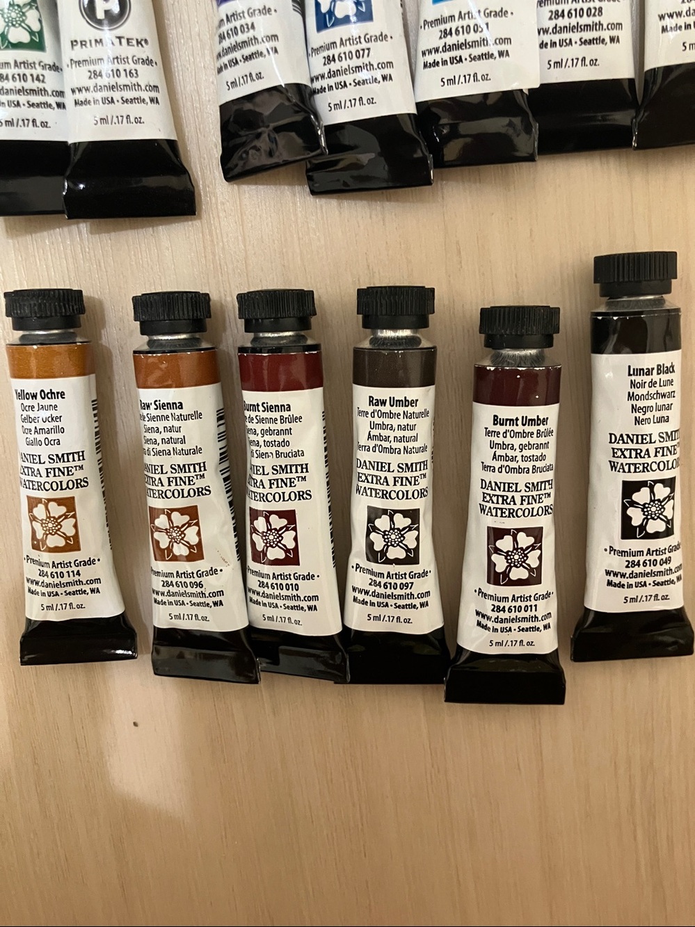 Daniel Smith Extra Fine Watercolor Paint Tube Set – 24 Colors - Picture 6 of 6
